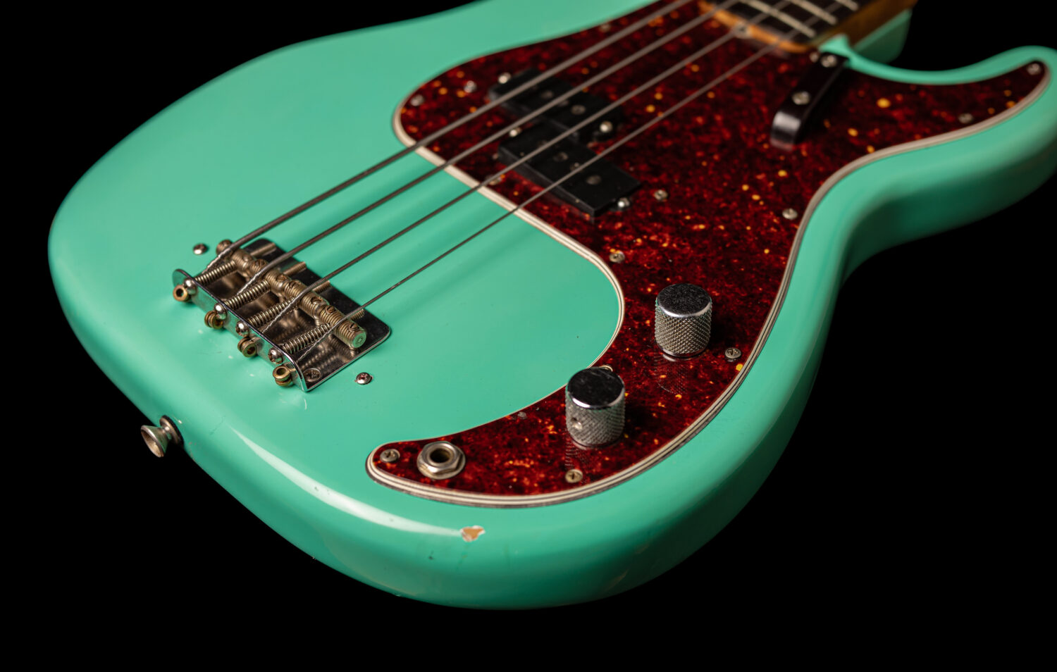 Fender Precision Bass Seafoam Green Refin 1966 – Bild 8