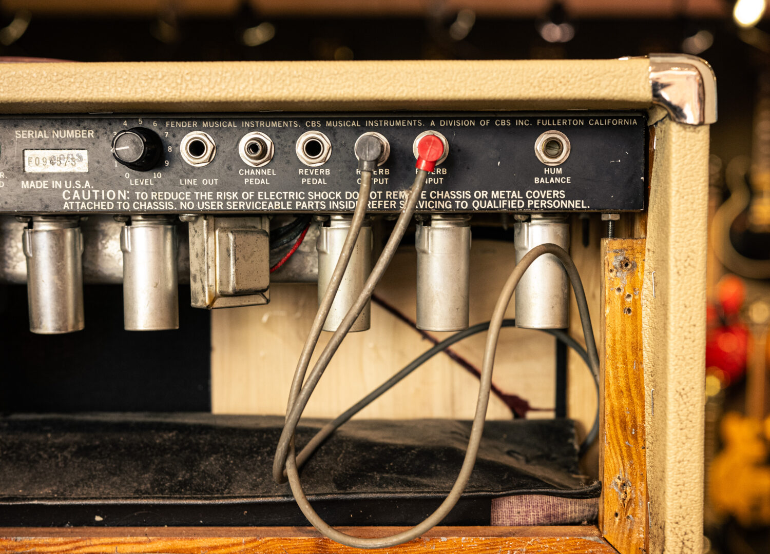 Fender Vibrolux Piggyback Blonde 80's – Bild 11