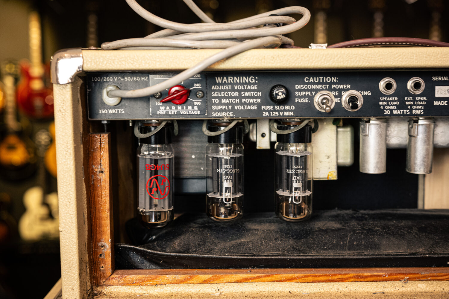Fender Vibrolux Piggyback Blonde 80's – Bild 13