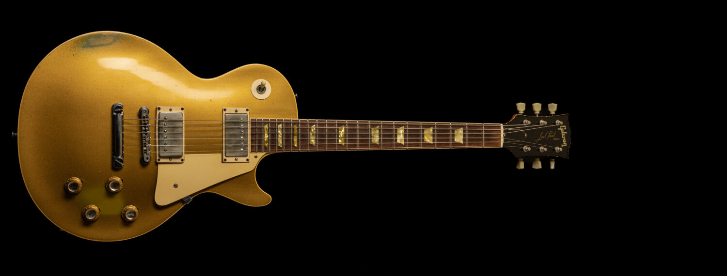 Gibson Les Paul Standard Goldtop 1969 Humbucker Conversion
