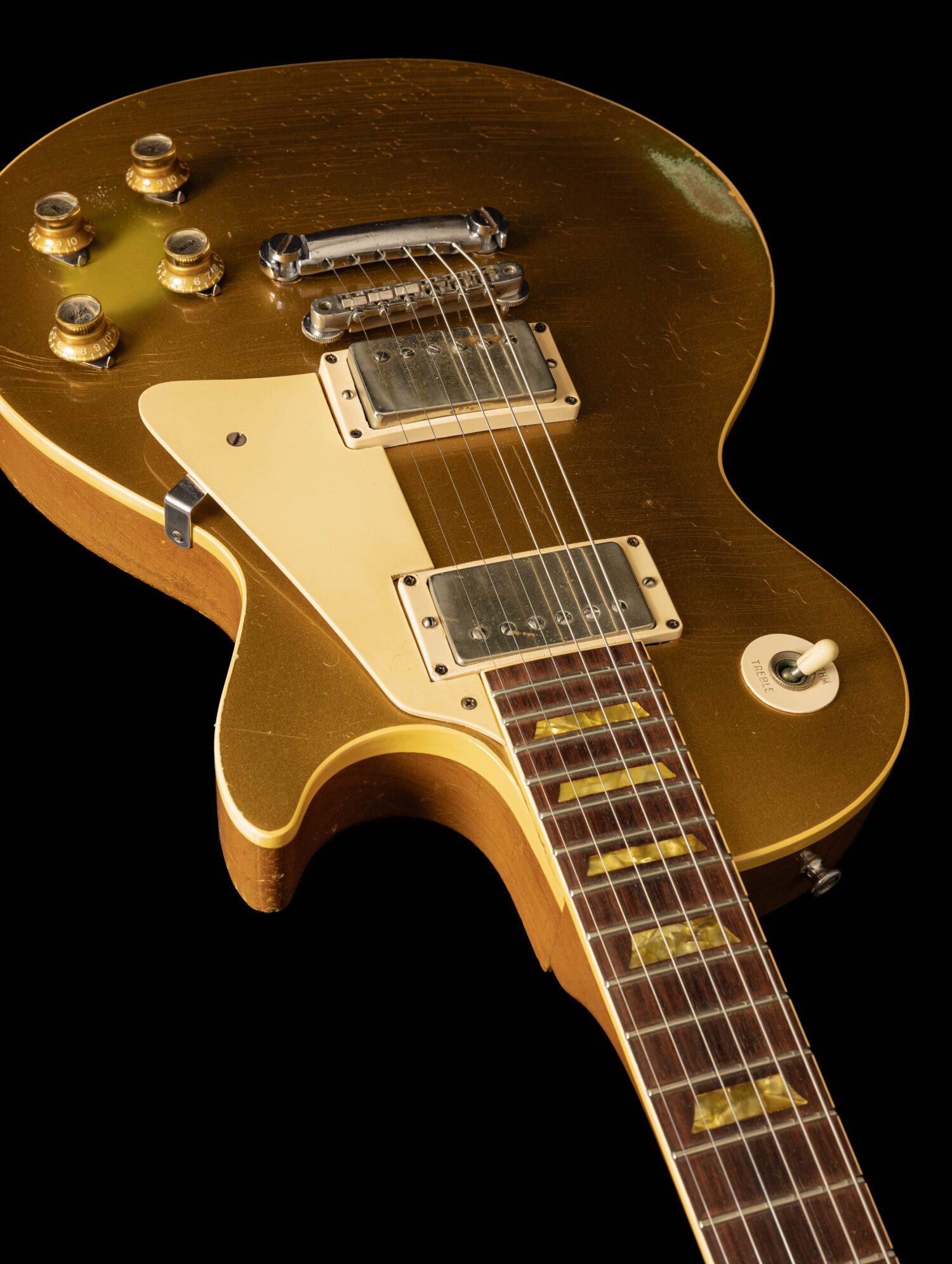Gibson Les Paul Standard Goldtop 1969 Humbucker Conversion - Image 4