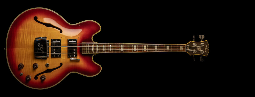Hoyer Hollowbody Bass Sunburst 1960's