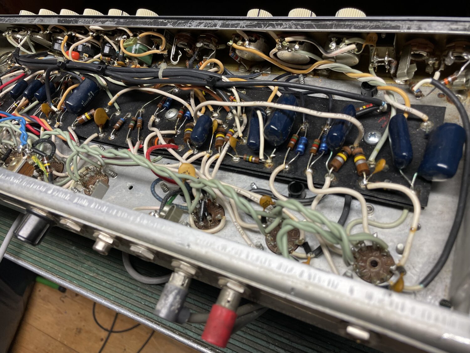 Fender Vibrolux Piggyback Blonde 80's – Bild 15
