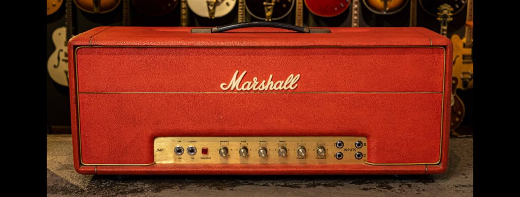 Marshall 1992 JMP 100 Super Bass Red Tolex 1974
