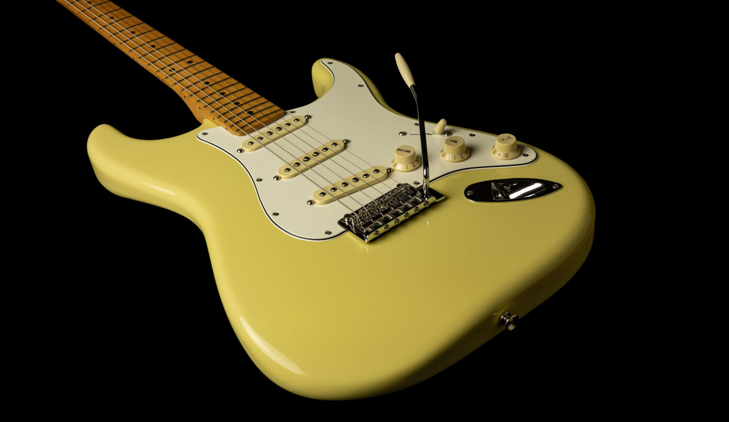 Fender Stratocaster Player II MN Hialeah Yellow - Image 3