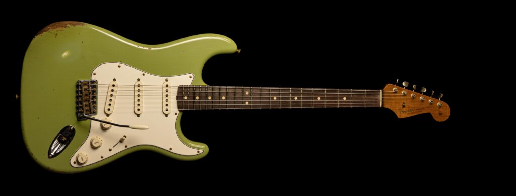 Fender Stratocaster '63 Faded Sweet Pea Green Heavy Relic