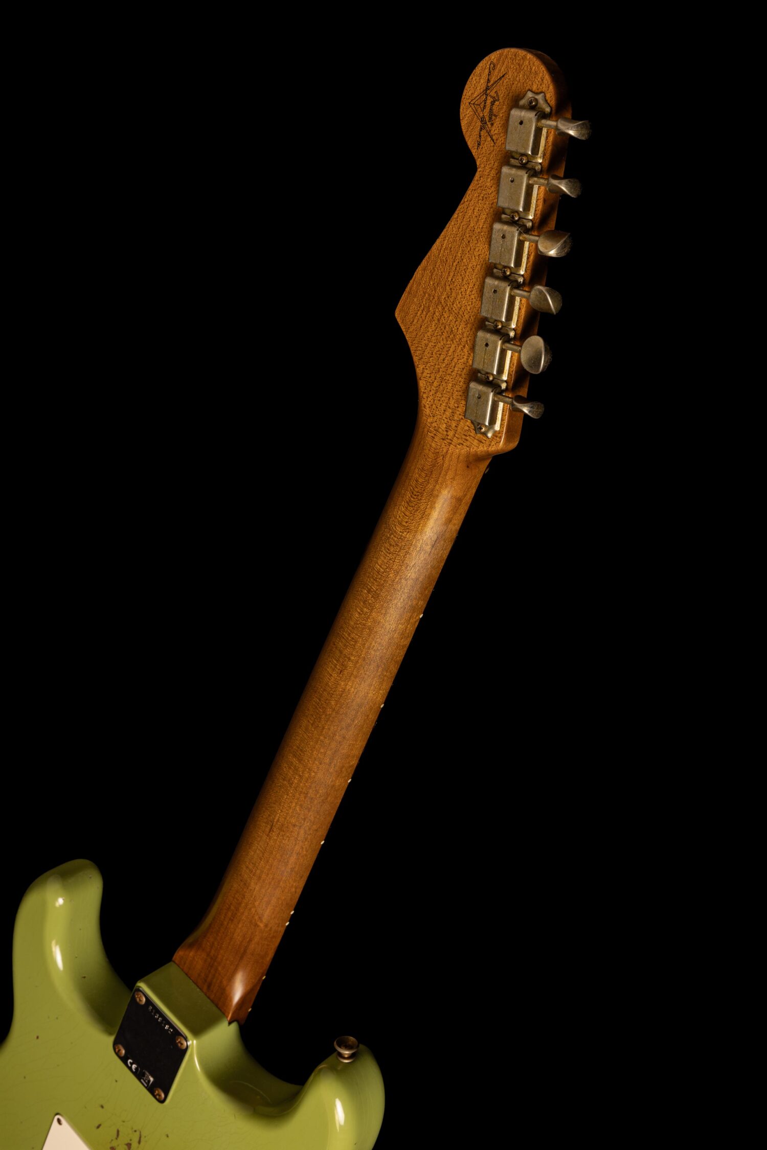 Fender Stratocaster '63 Faded Sweet Pea Green Heavy Relic - Image 4