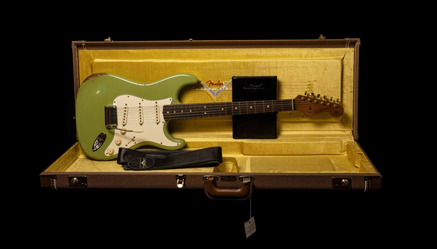 Fender Stratocaster '63 Faded Sweet Pea Green Heavy Relic - Image 3