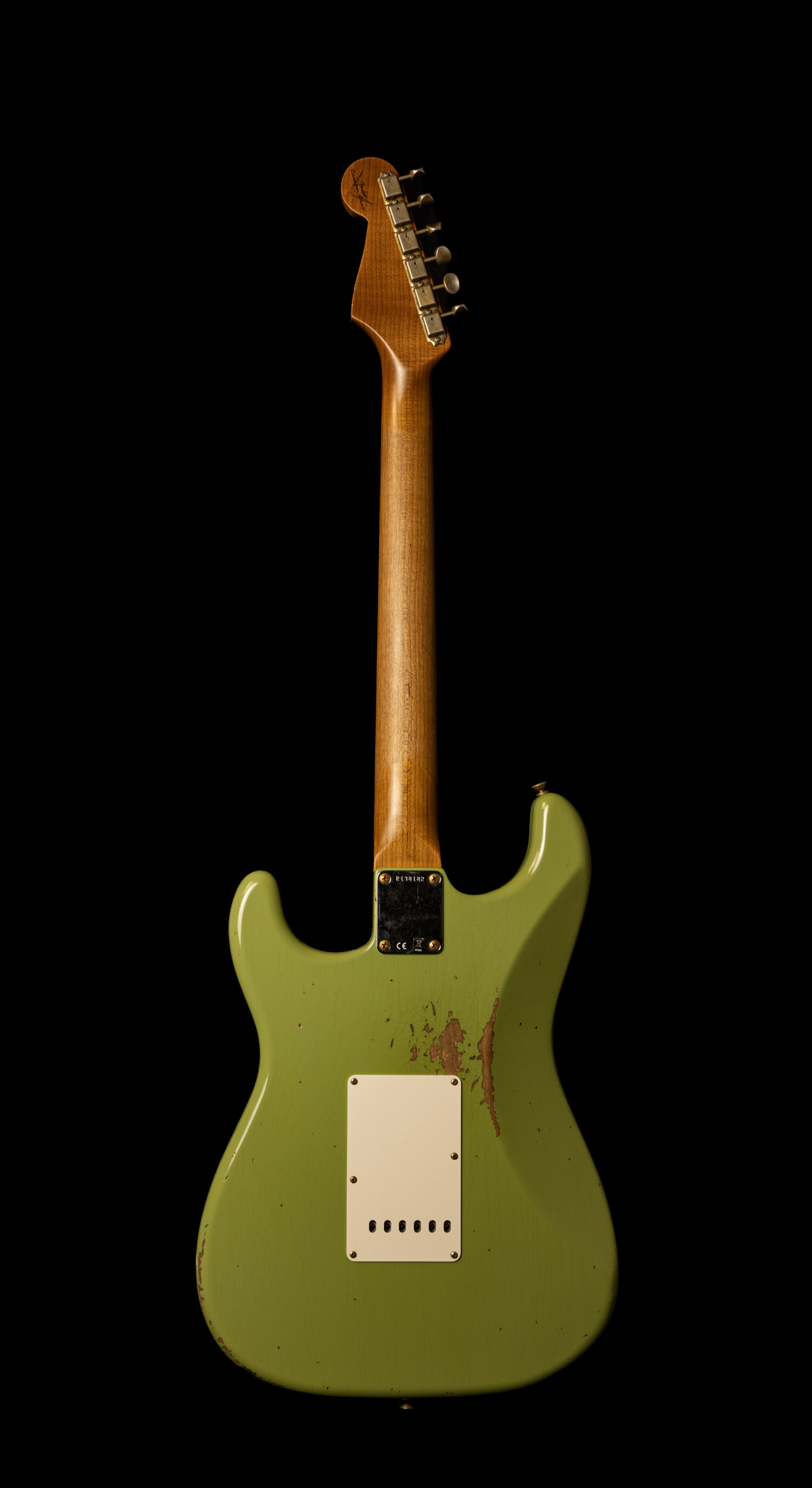 Fender Stratocaster '63 Faded Sweet Pea Green Heavy Relic - Image 11