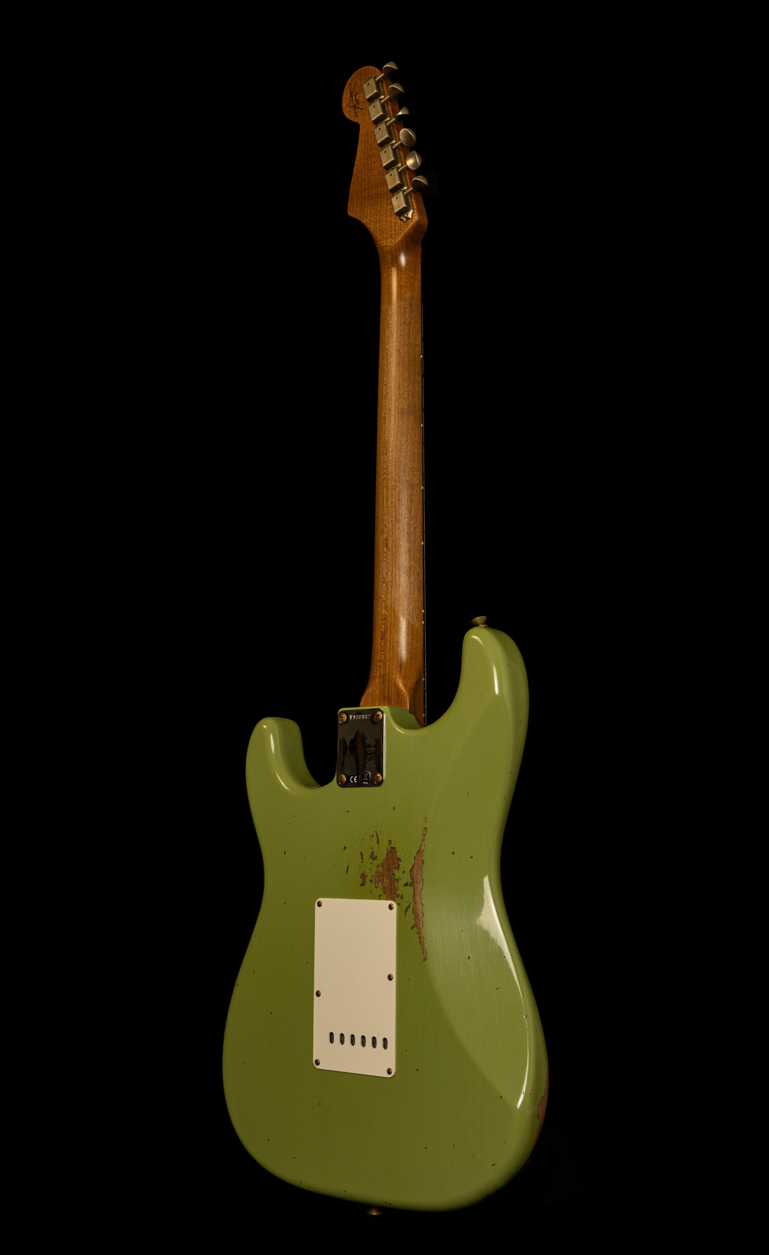 Fender Stratocaster '63 Faded Sweet Pea Green Heavy Relic - Image 9