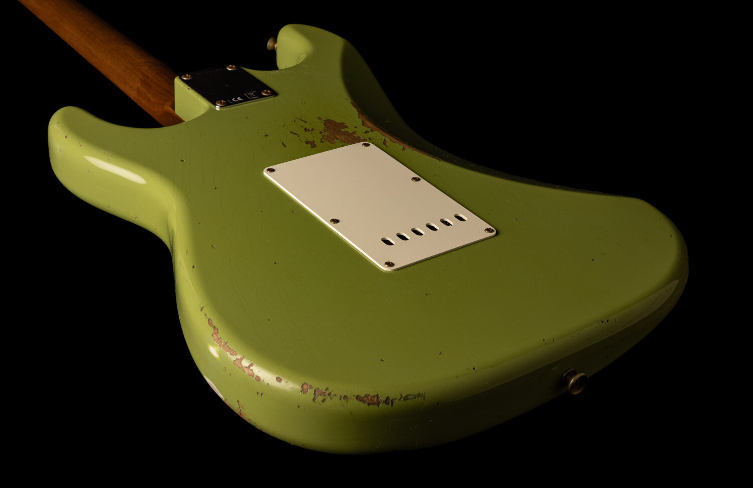 Fender Stratocaster '63 Faded Sweet Pea Green Heavy Relic - Image 7