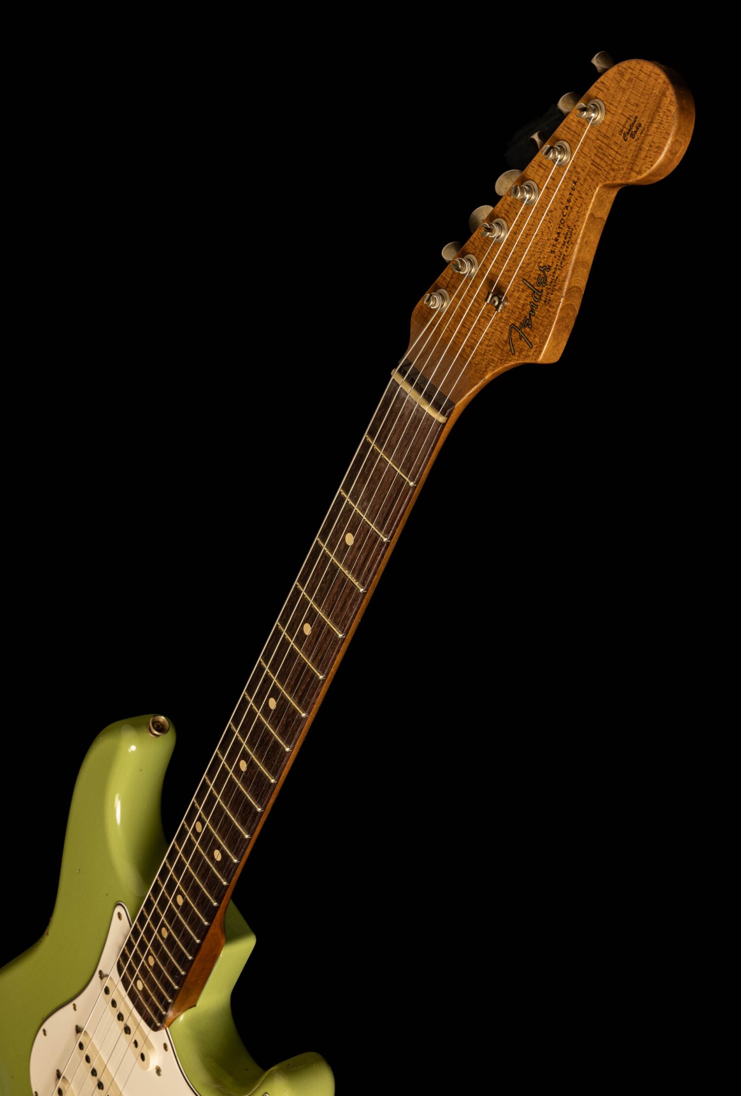 Fender Stratocaster '63 Faded Sweet Pea Green Heavy Relic - Image 5