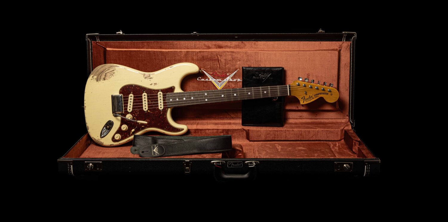 Fender Stratocaster '69 Aged Vintage White Heavy Relic - Image 3