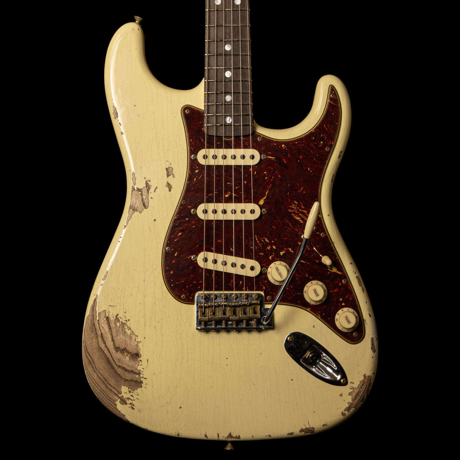 Fender Stratocaster '69 Aged Vintage White Heavy Relic - Image 2