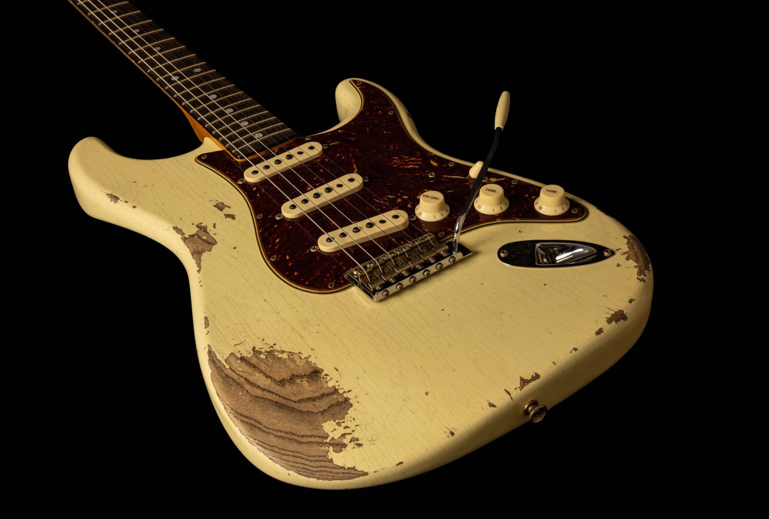 Fender Stratocaster '69 Aged Vintage White Heavy Relic - Image 8
