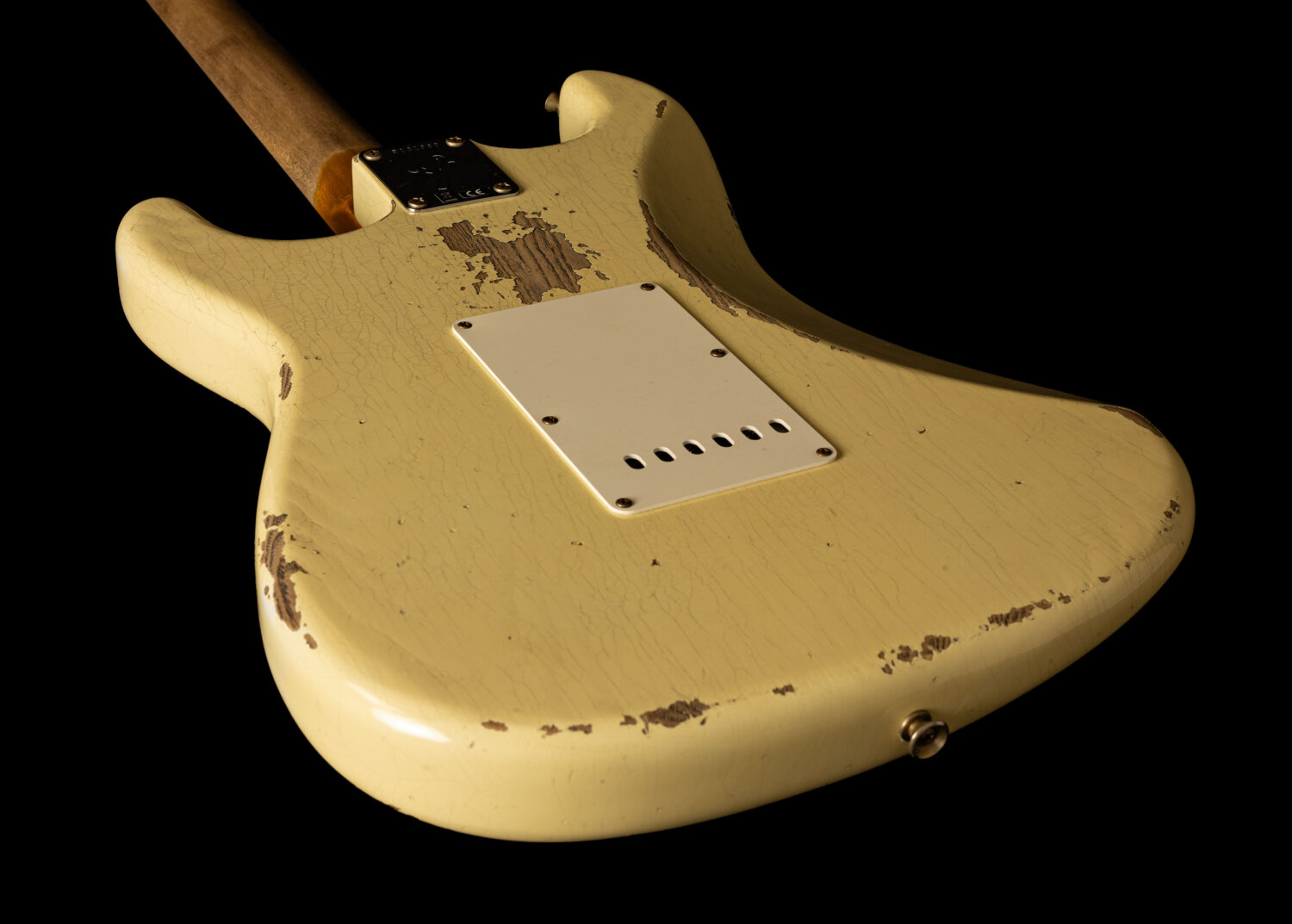 Fender Stratocaster '69 Aged Vintage White Heavy Relic - Image 7
