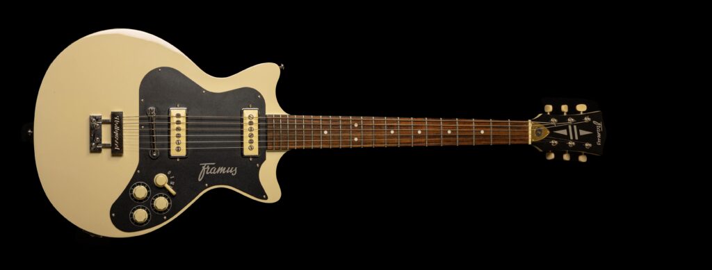 Framus Vintage Series Hollywood DC Cream White