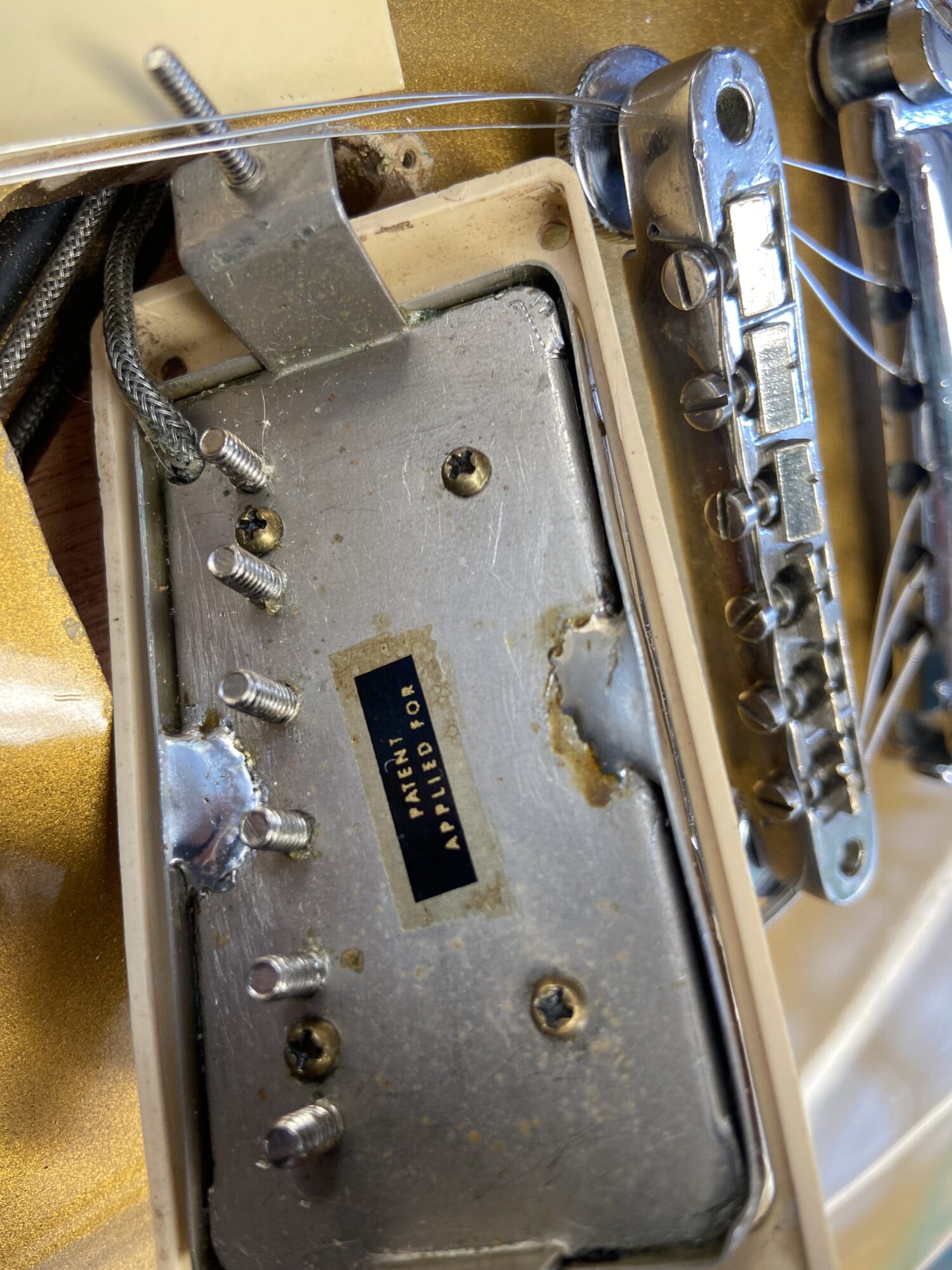 Gibson Les Paul Standard Goldtop 1969 Humbucker Conversion – Bild 13