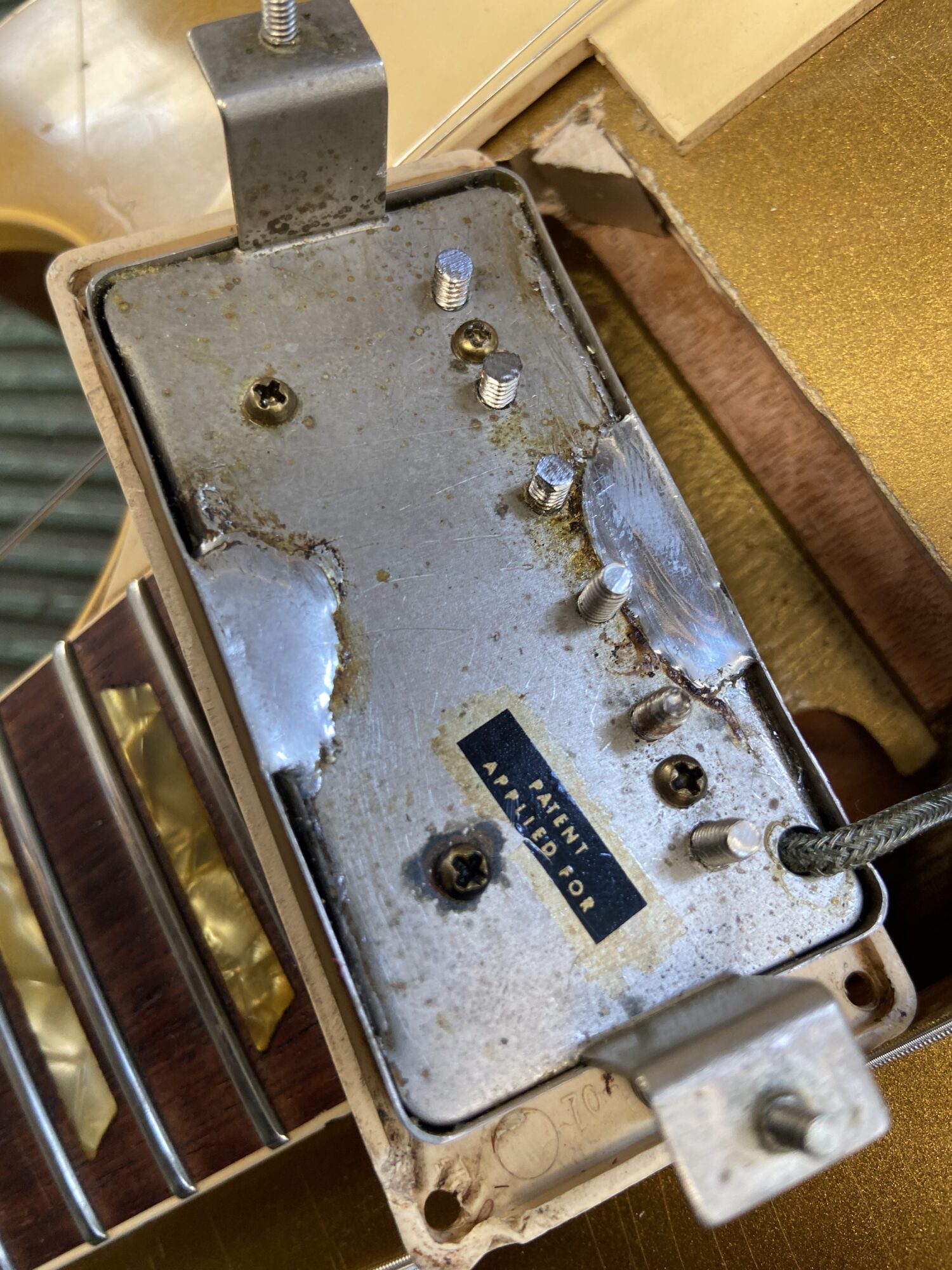 Gibson Les Paul Standard Goldtop 1969 Humbucker Conversion – Bild 12