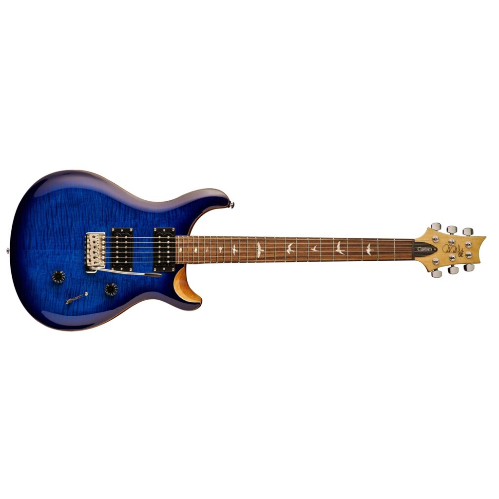 PRS SE Custom 24 Faded Blue Burst