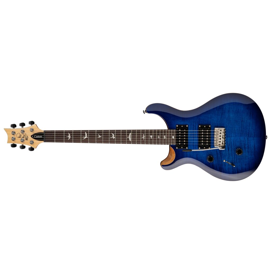 PRS SE Custom 24 Lefthand Faded Blue Burst