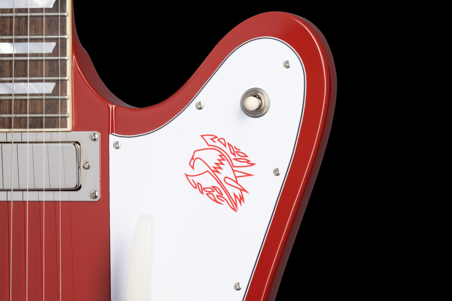 Epiphone Firebird V 1963 Ember Red - Image 8