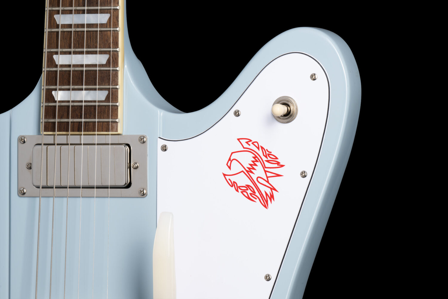 Epiphone Firebird V 1963 Frost Blue - Image 8