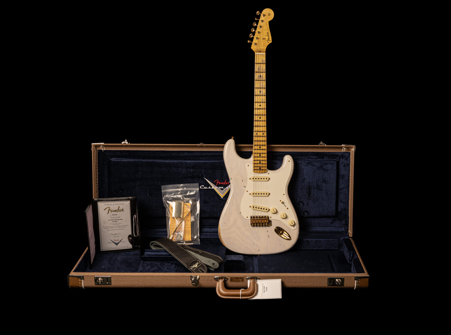 Fender Stratocaster '56 White Blonde Relic - Image 10
