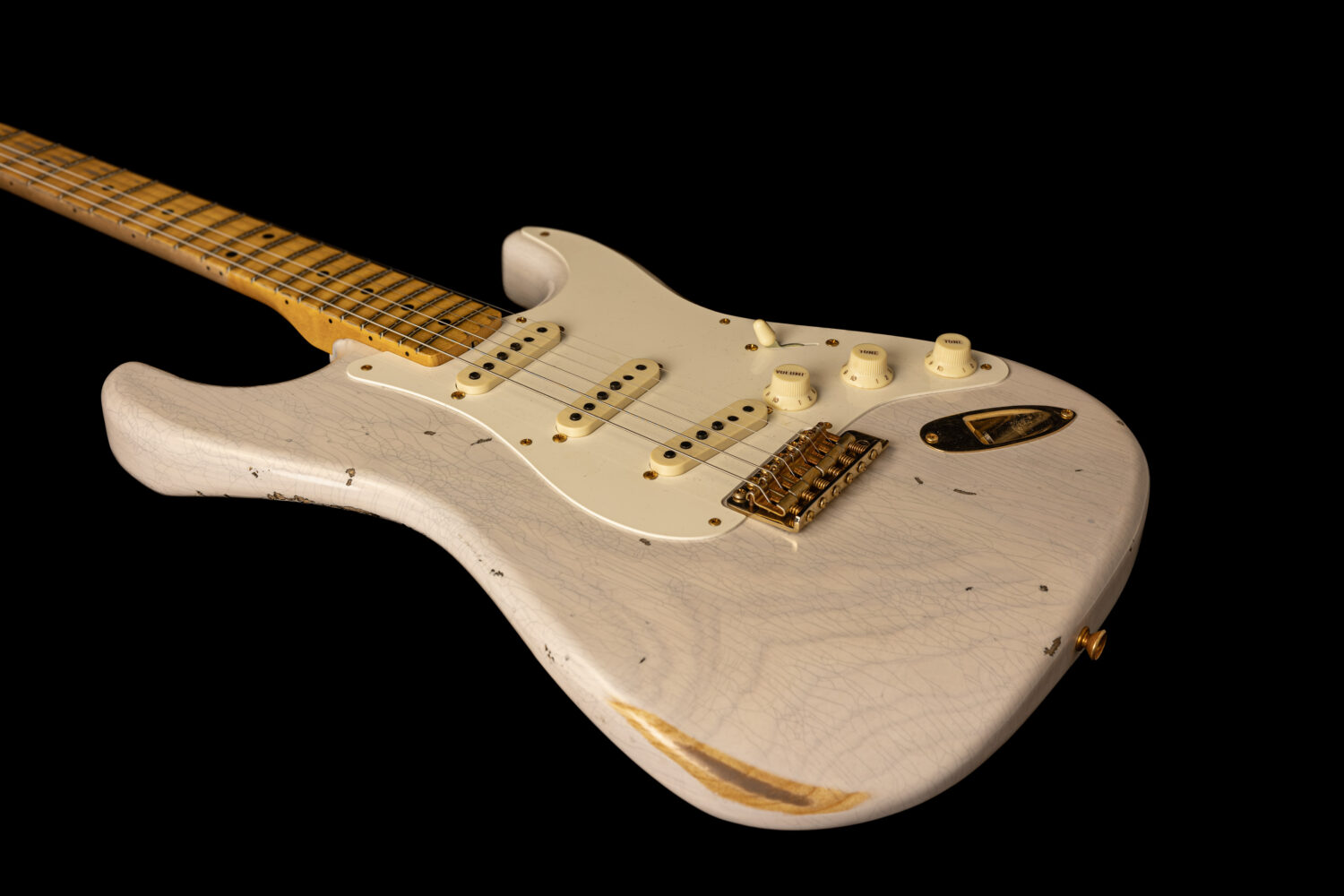 Fender Stratocaster '56 White Blonde Relic - Image 6