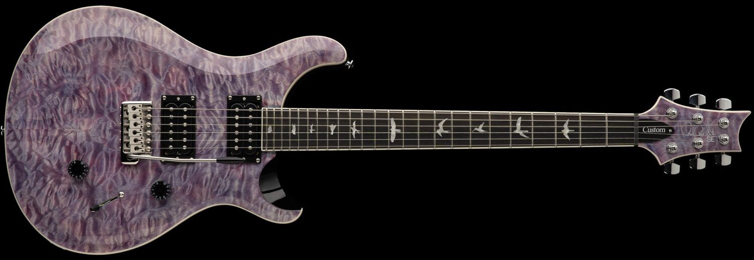 PRS SE Custom 24 Quilt Violet