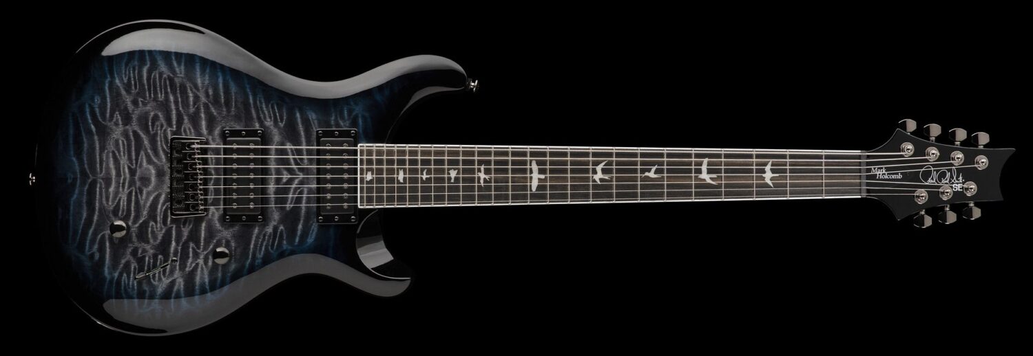 PRS SE Mark Holcomb SVN Holcomb Blue Burst