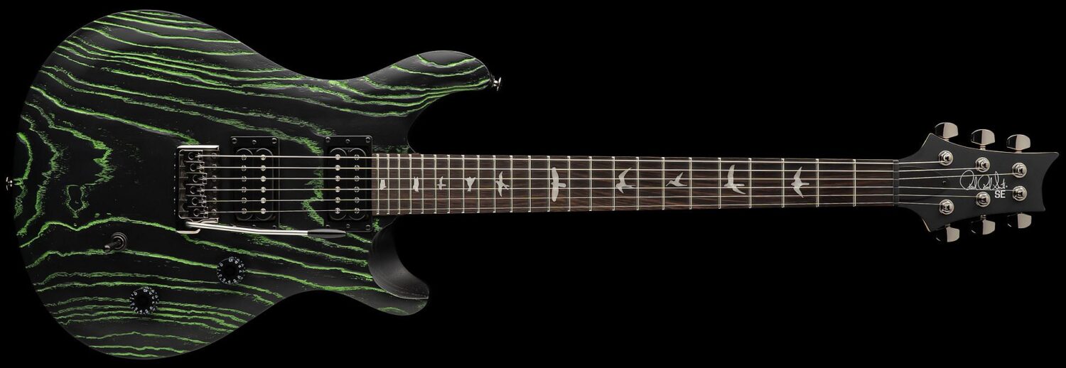 PRS SE Swamp Ash CE 24 Limited Edition Sandblasted Green