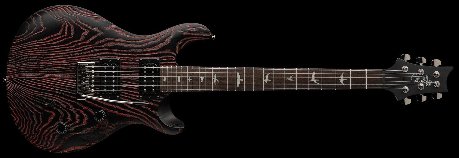 PRS SE Swamp Ash CE 24 Limited Edition Sandblasted Red