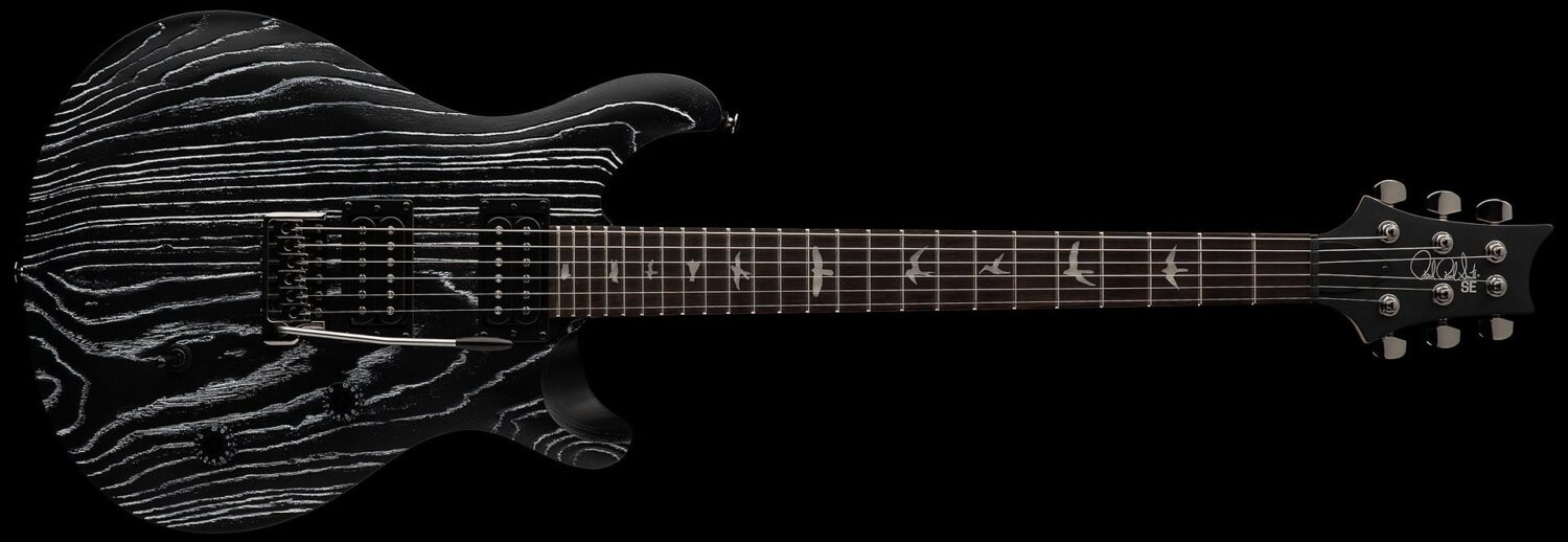 PRS SE Swamp Ash CE 24 Limited Edition Sandblasted White