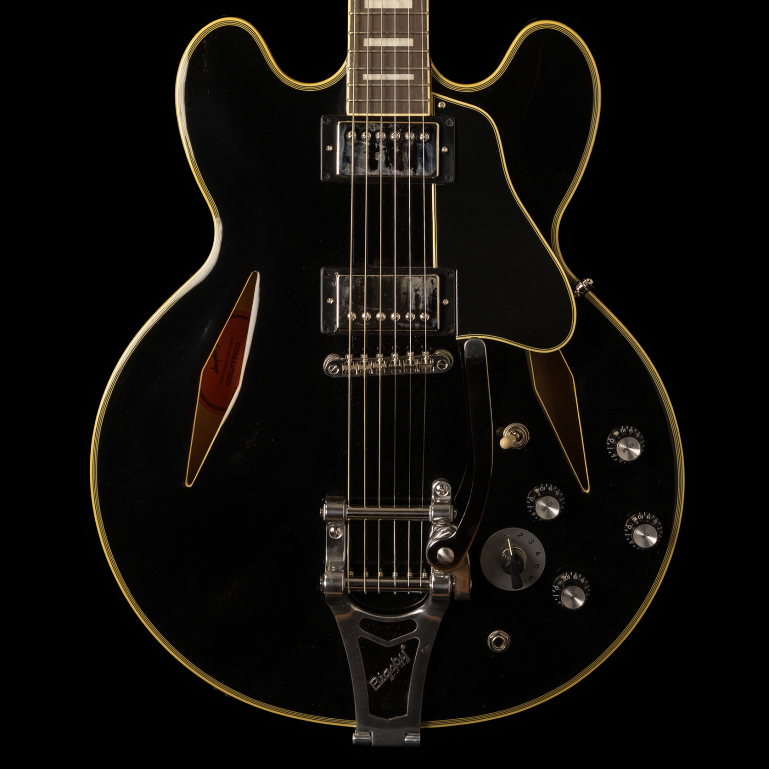 Epiphone ES-355 Shinichi Ubukata Ebony - Image 2