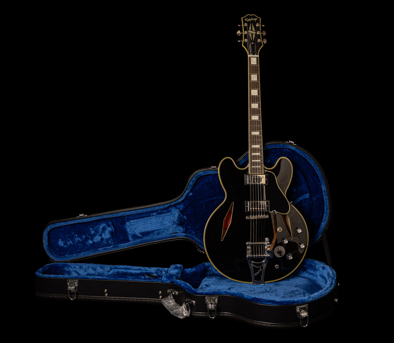 Epiphone ES-355 Shinichi Ubukata Ebony - Image 6