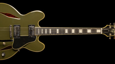 Epiphone ES-355 Shinichi Ubukata Olive Drab - Gitarren Total