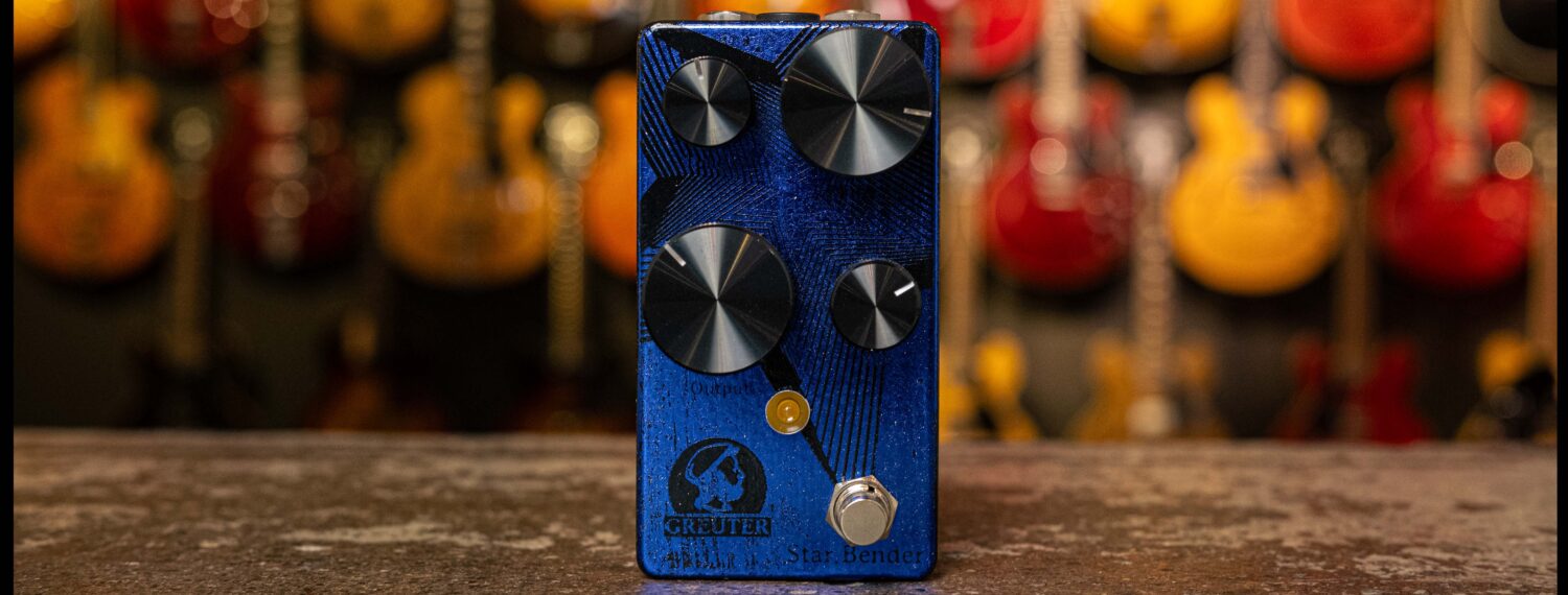 Greuter Audio Star Bender Black on Blue Foil
