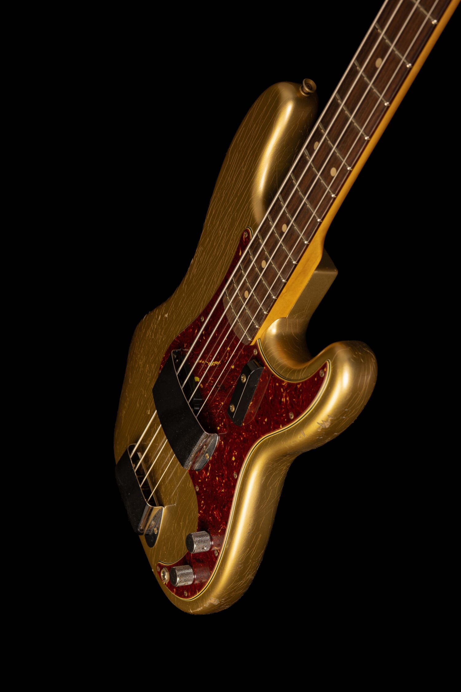 Fender Precision Bass '60 Aztec Gold Relic - Image 7
