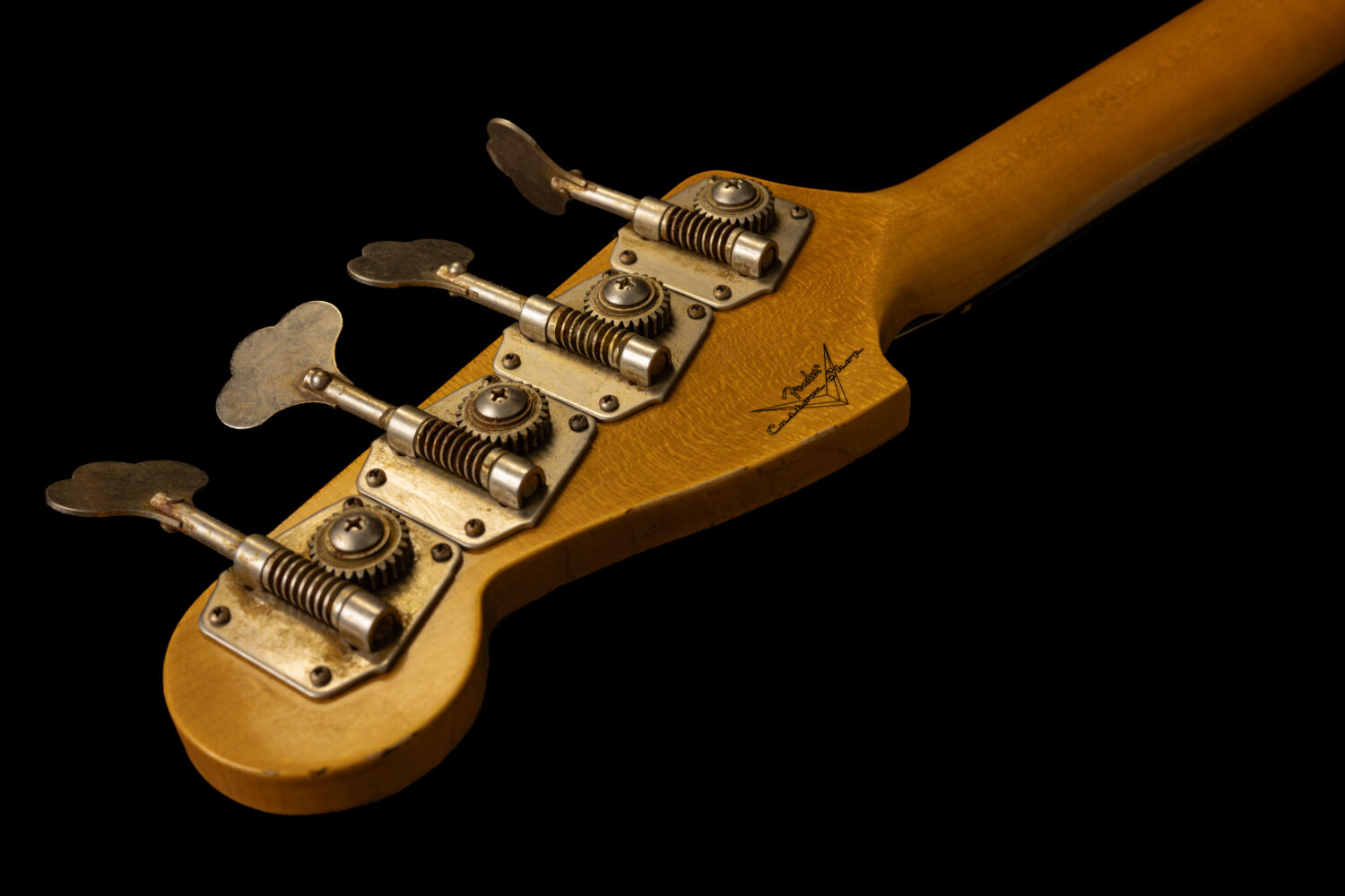 Fender Precision Bass '60 Aztec Gold Relic - Image 9