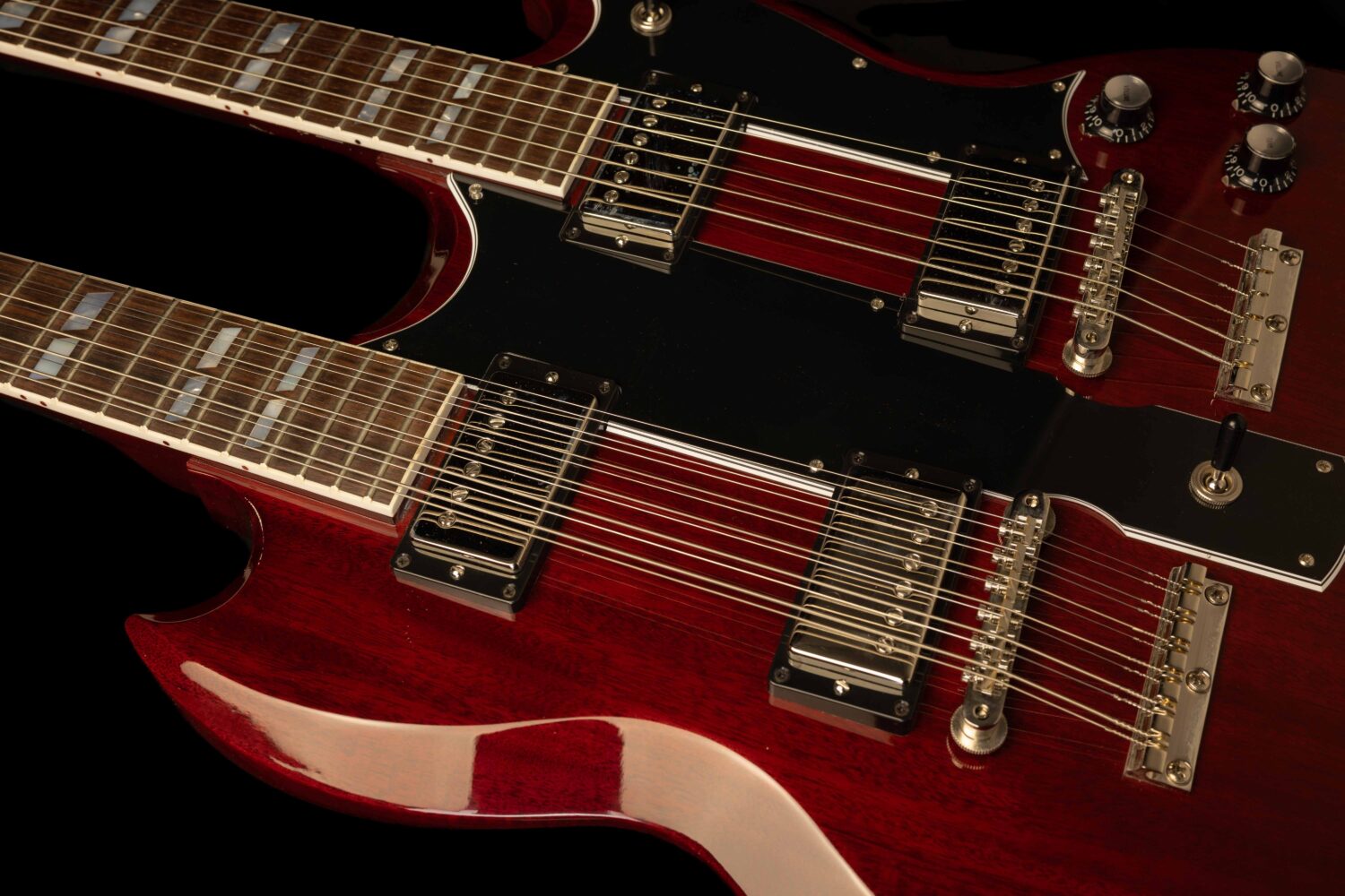 Gibson EDS-1275 Doubleneck Cherry Red – Bild 7