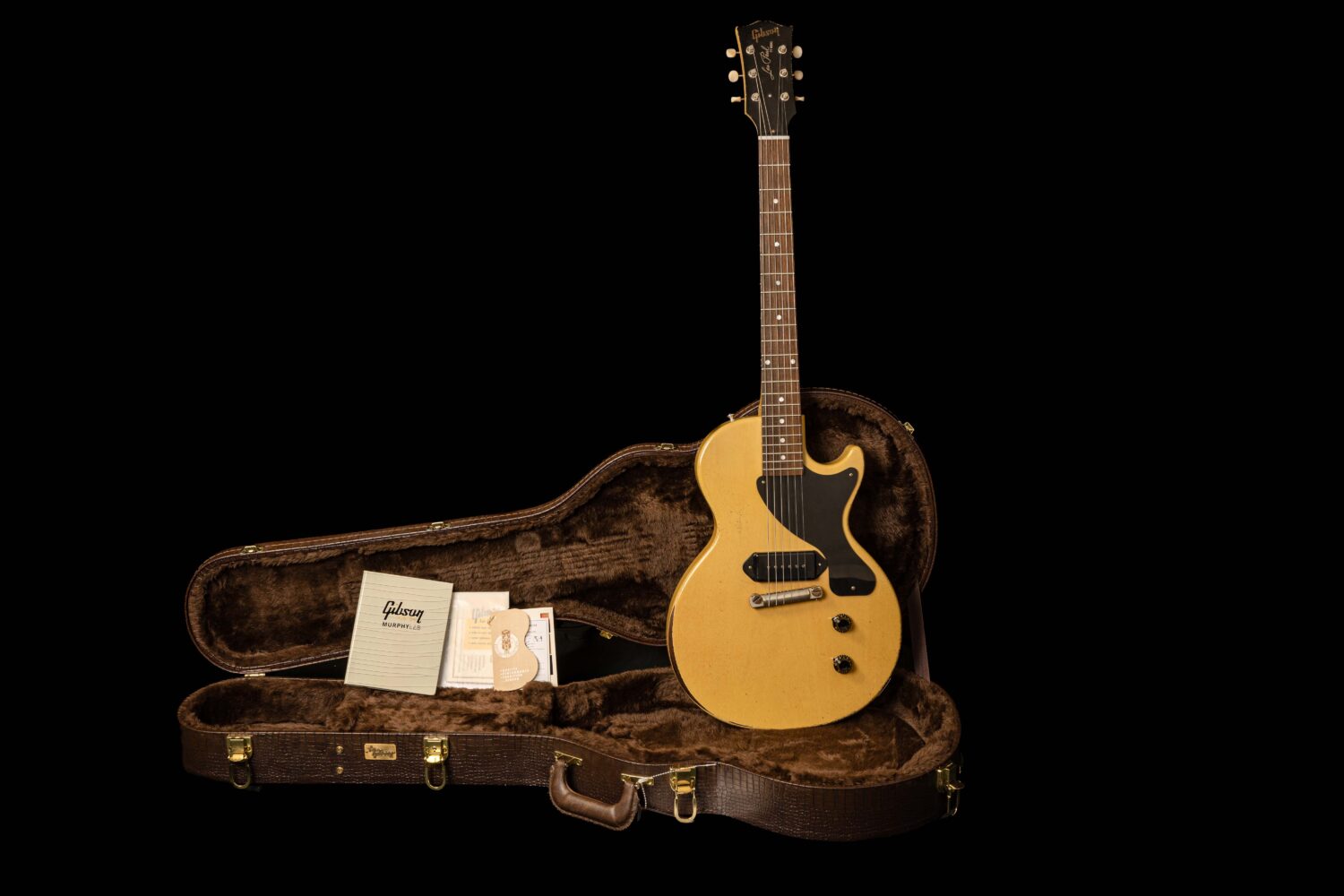 Gibson Les Paul Junior 1957 Murphy Lab Heavy Aged TV Yellow - Image 12