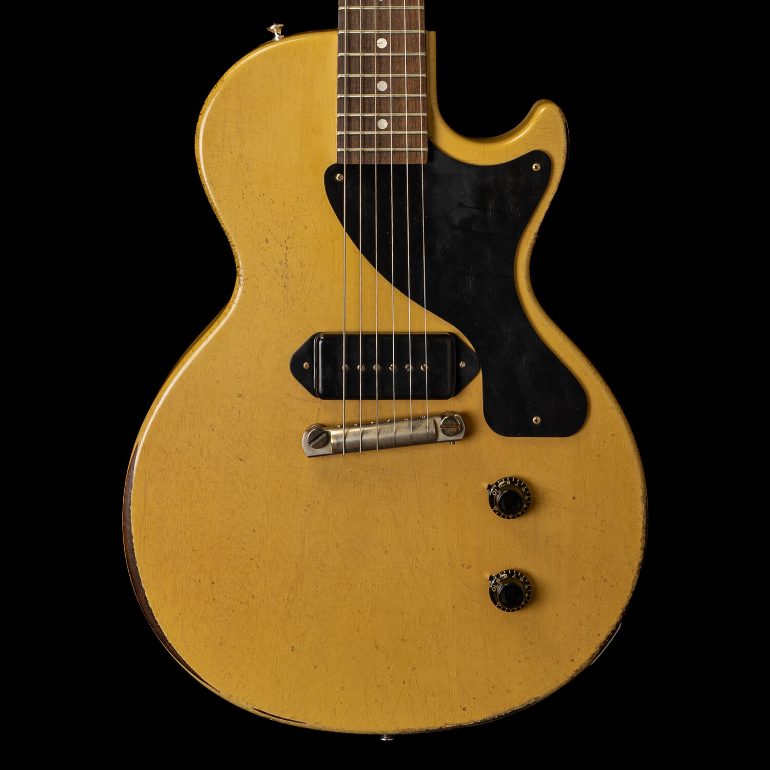 Gibson Les Paul Junior 1957 Murphy Lab Heavy Aged TV Yellow - Image 2