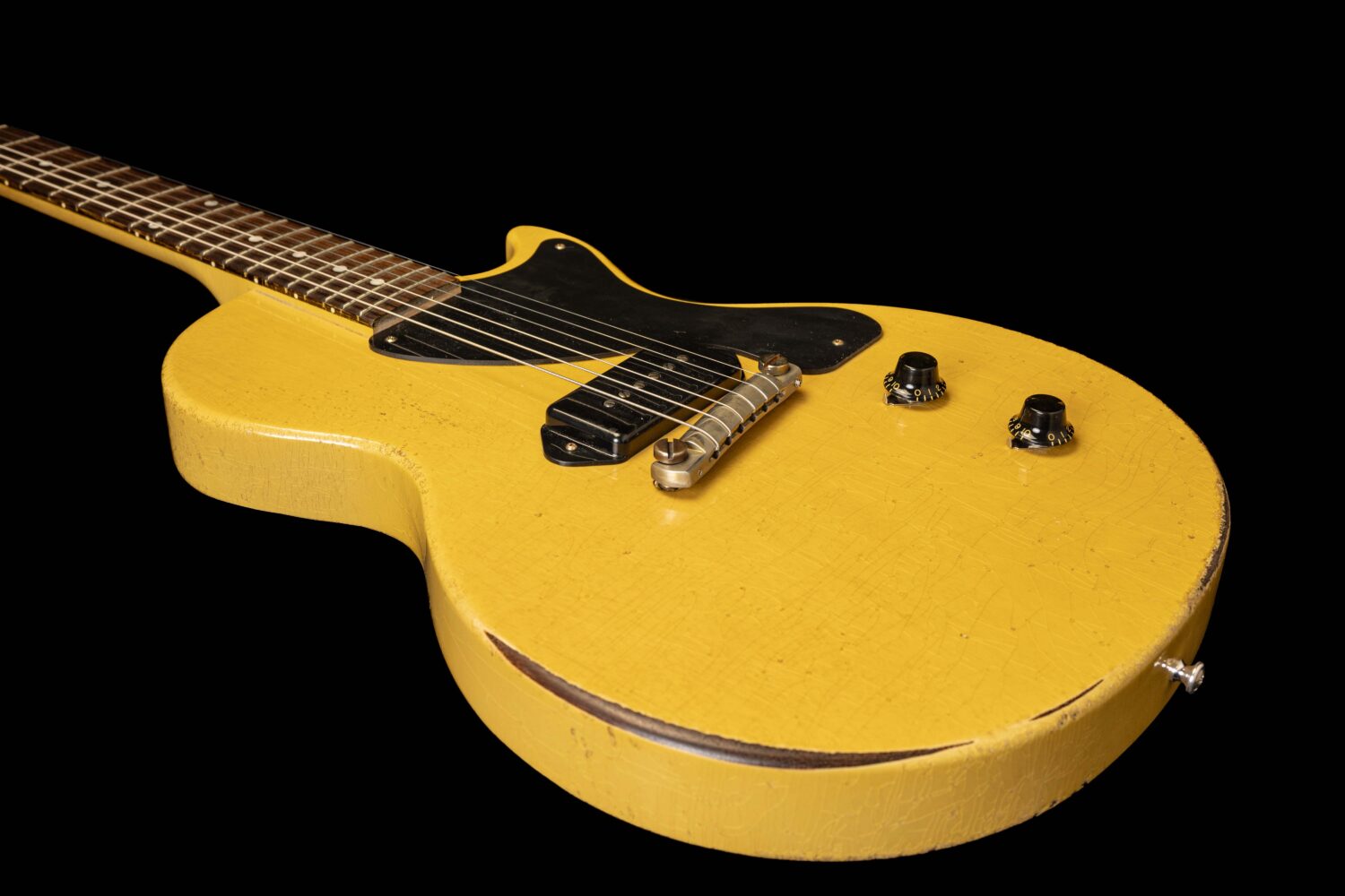 Gibson Les Paul Junior 1957 Murphy Lab Heavy Aged TV Yellow - Image 6
