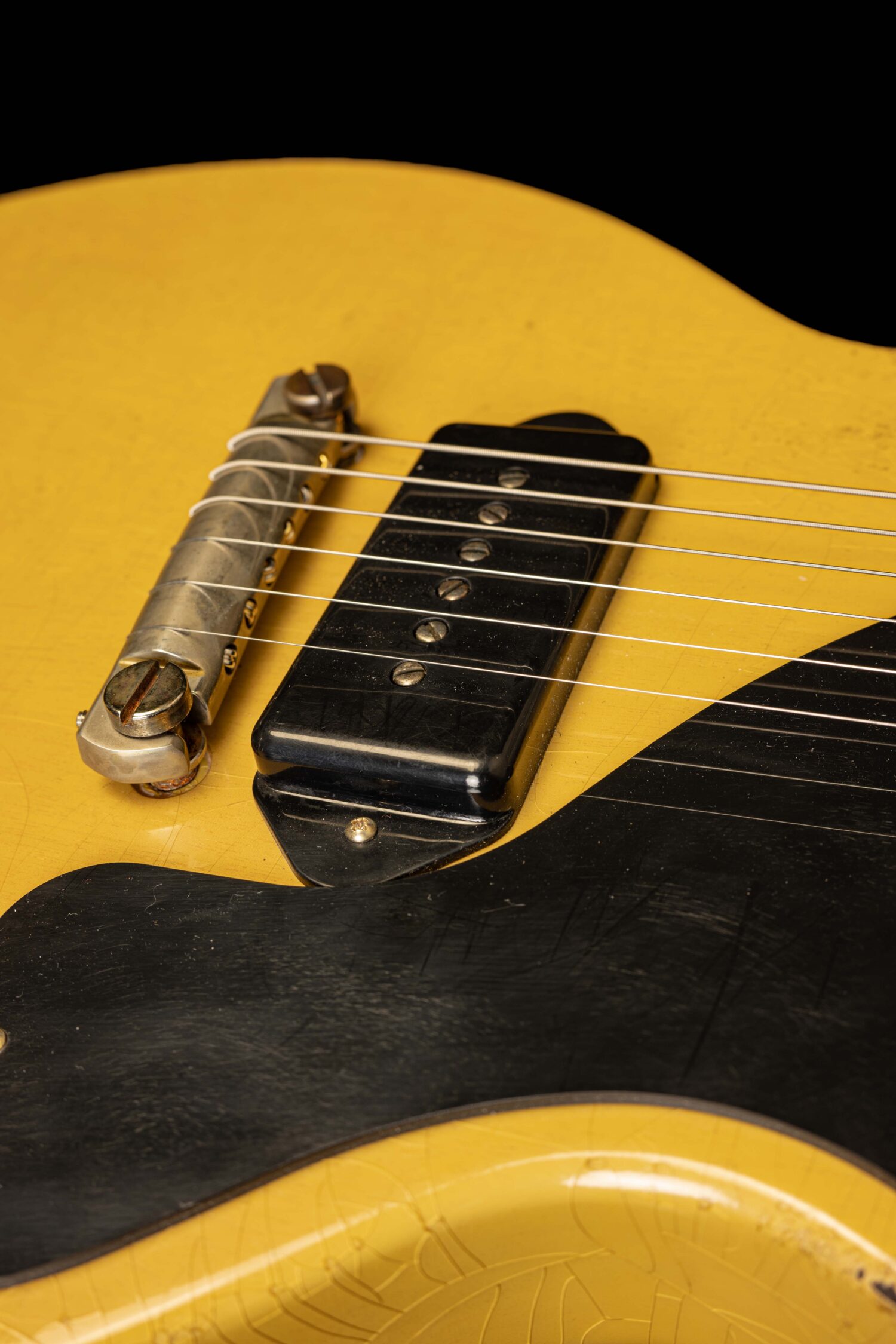 Gibson Les Paul Junior 1957 Murphy Lab Heavy Aged TV Yellow - Image 9