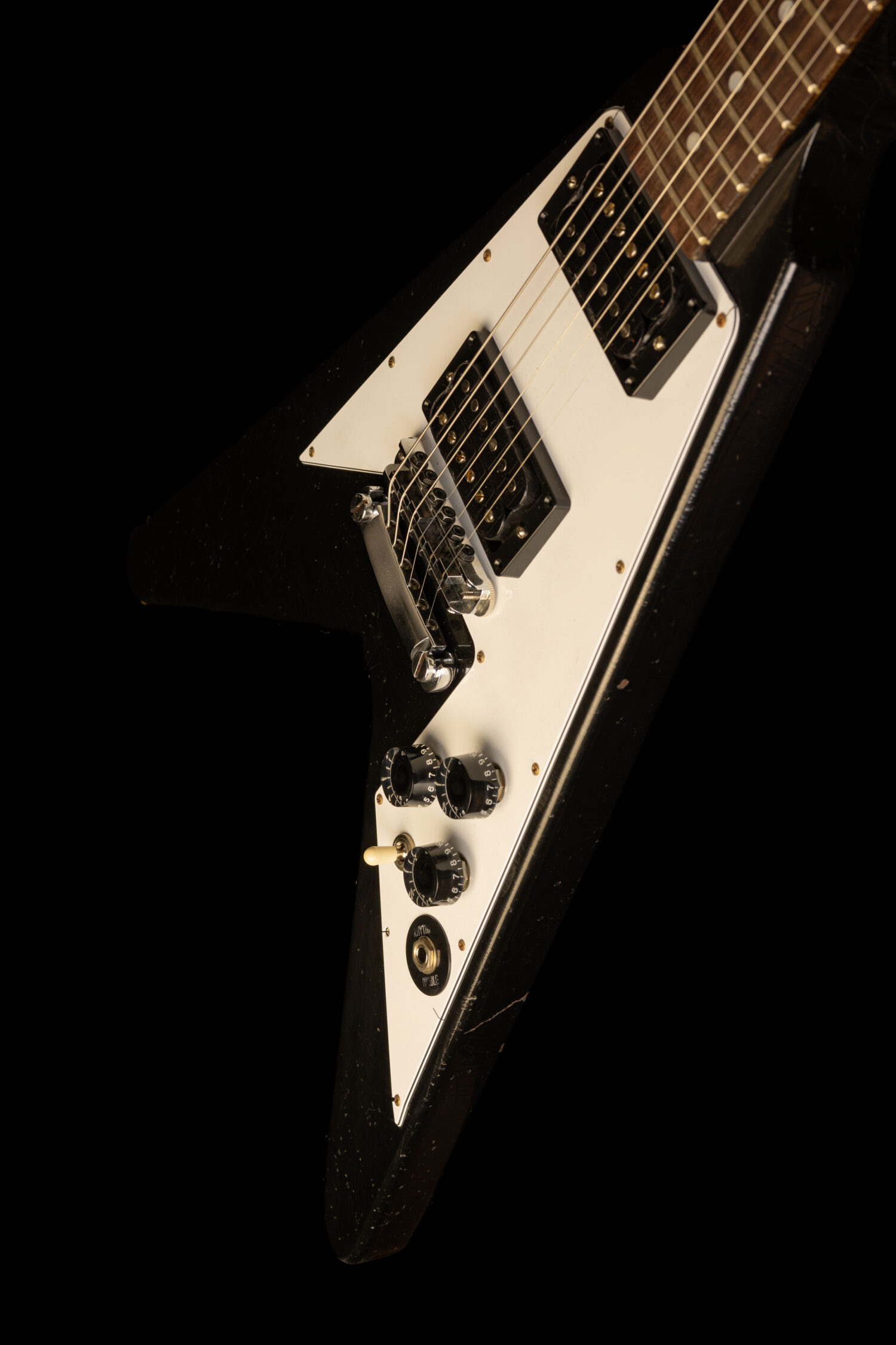Gibson Flying-V 1979 Kirk Hammett Ebony Limited to 200 - Image 4