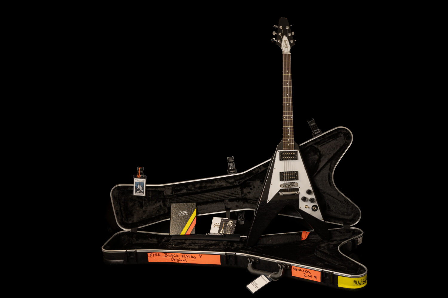 Gibson Flying-V 1979 Kirk Hammett Ebony Limited to 200 - Image 8