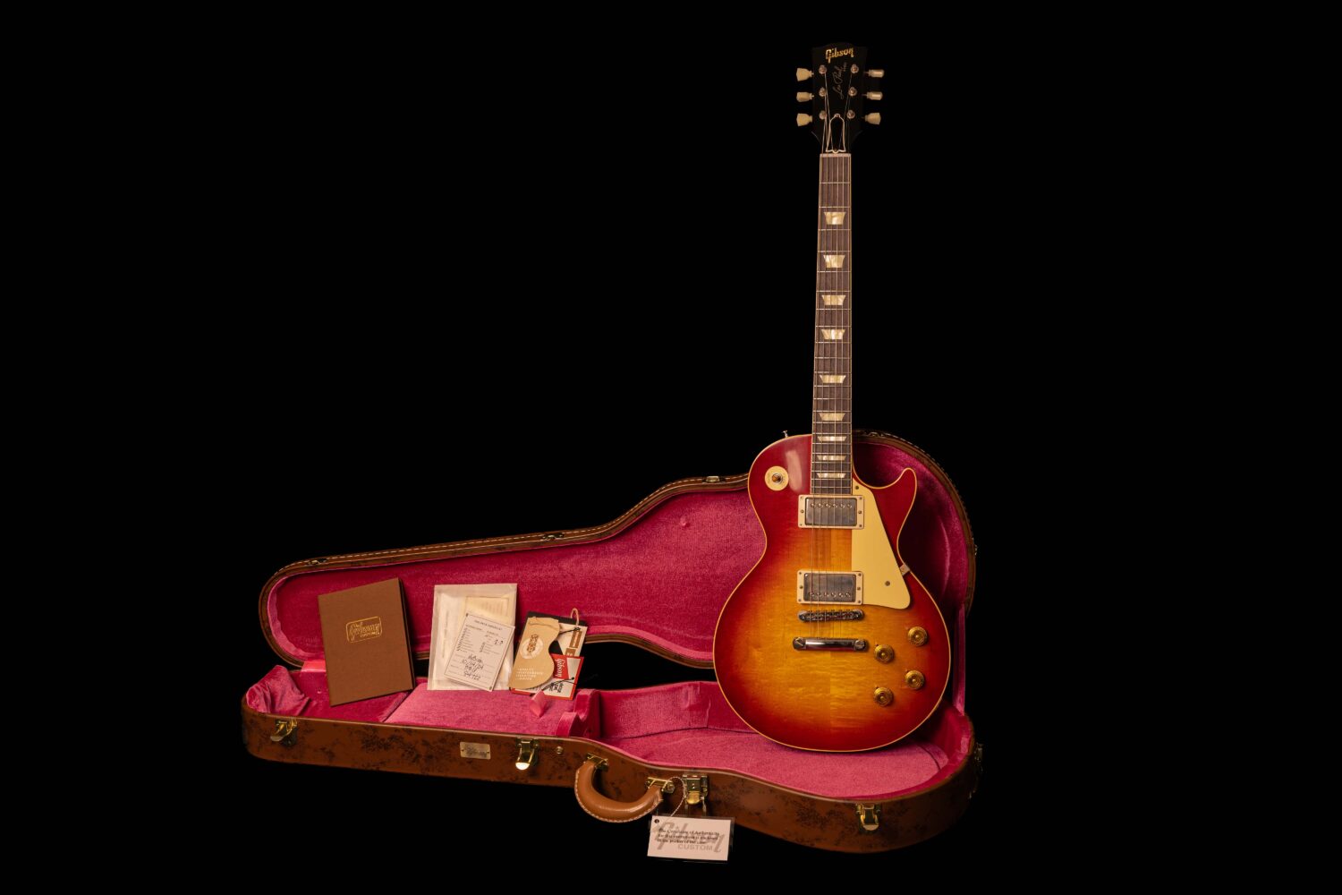 Gibson Les Paul Standard 1958 VOS Washed Cherry Burst "Maggie" – Bild 9