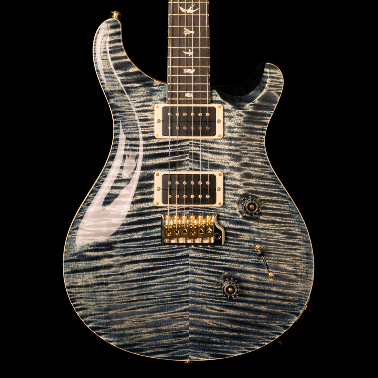 PRS Custom 24 10 Top Faded Whale Blue – Bild 2