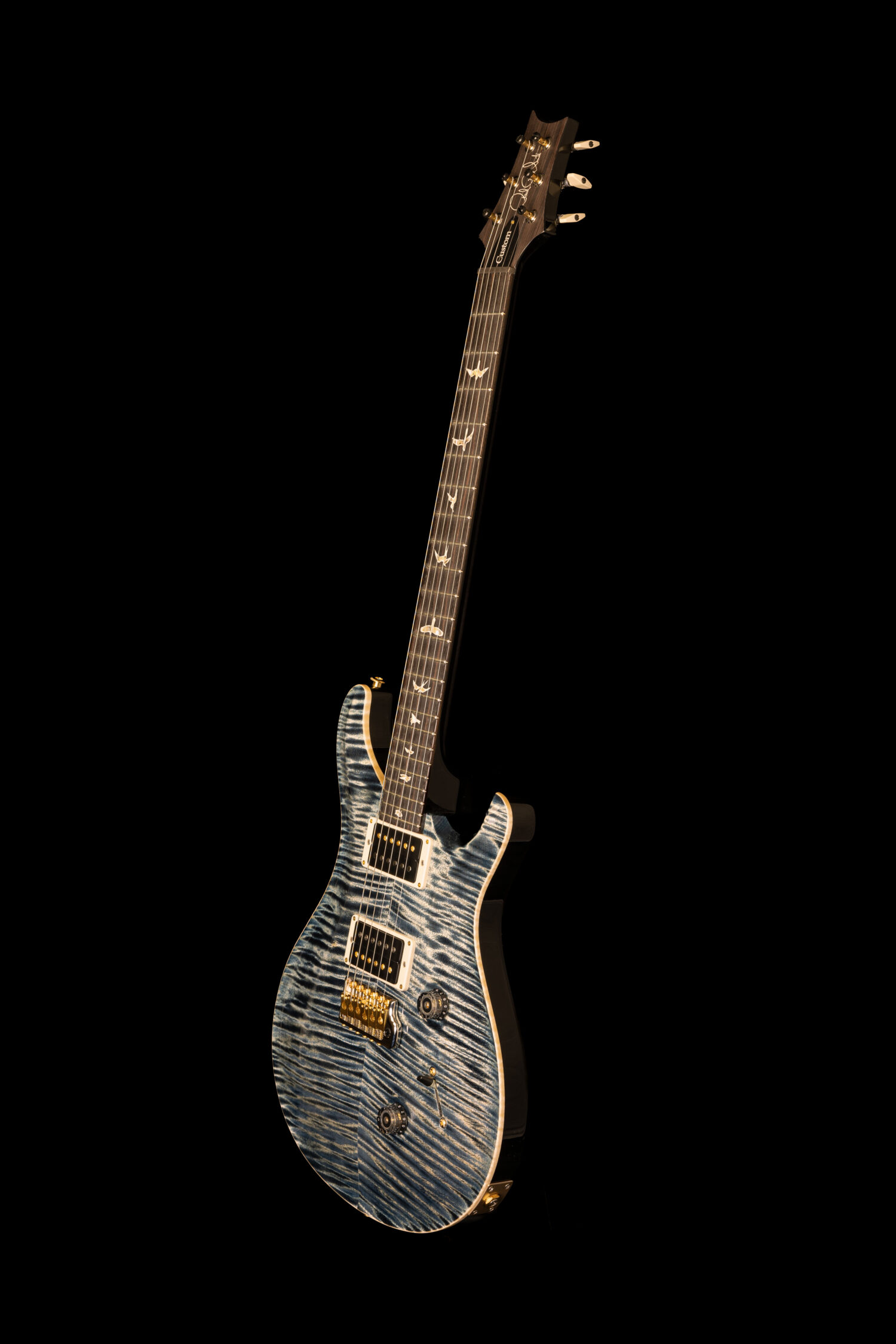 PRS Custom 24 10 Top Faded Whale Blue – Bild 4